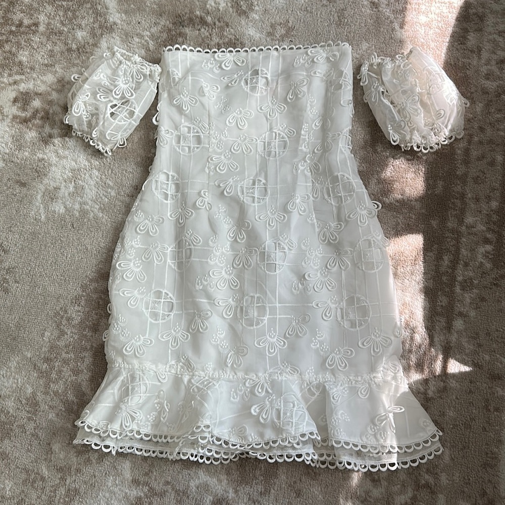 Off white dress